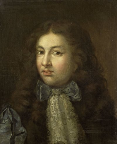Retrato de Thedoor Netscher (1661-1728), el hijo mayor del artista de Caspar Netscher