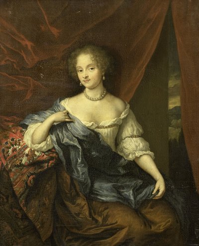 Retrato de una mujer, posiblemente un miembro de la familia van Citters de Caspar Netscher