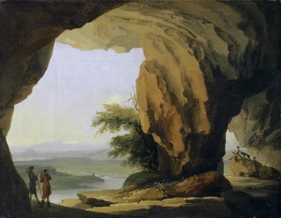 Paisaje con la Cueva de Beatus, c.1774-77 de Caspar Wolf