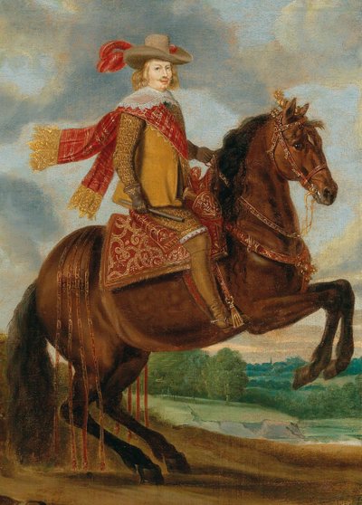 Retrato ecuestre del Cardenal-Infante Fernando de Austria 1609-1641 de Caspar de Crayer