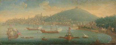 Vista de Nápoles de Caspar van Wittel (circle of)