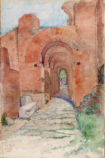 Arcos del Palacio de Nerón, 1933 de Cass Gilbert
