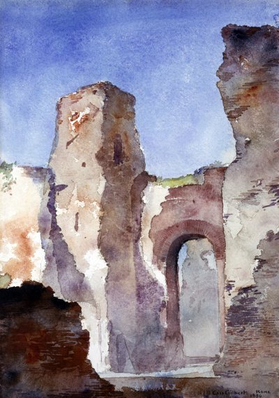 Baños de Caracalla, Roma de Cass Gilbert