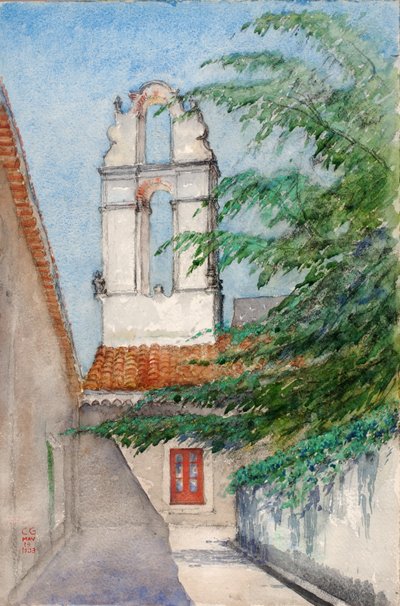 Campanario, Hotel San Dominico Antiguo Monasterio, Taormina, Sicilia de Cass Gilbert