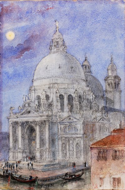 Santa Maria Della Salute, Venecia, 1933 de Cass Gilbert