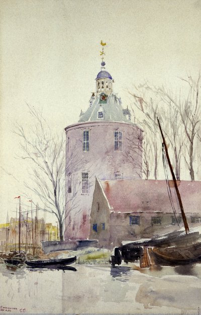 Torre en Enkhuisen, Holanda, 1897 de Cass Gilbert