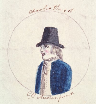 Carlos I, c.1790 de Cassandra Austen