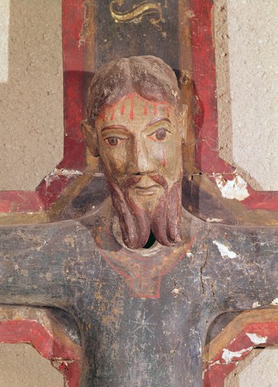 Magestat de La Llagonne (detalle) de Catalan School
