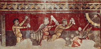 La Lapidación de San Esteban, c.1100 de Catalan School
