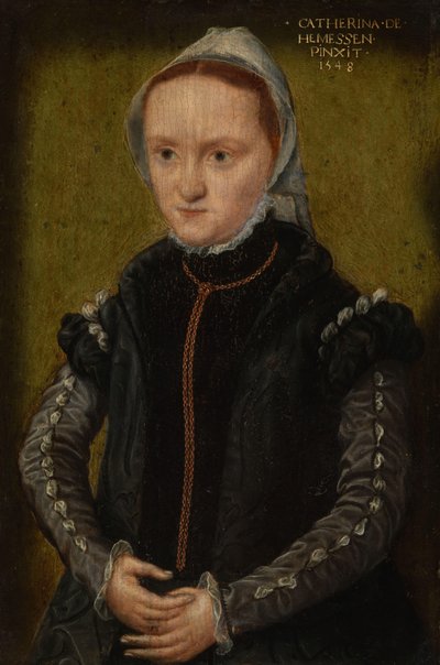 Retrato de mujer de Catharina van Hemessen