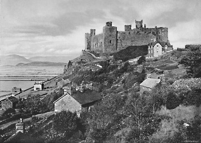 Castillo de Harlech, c. 1896 de Catherall and Pritchard