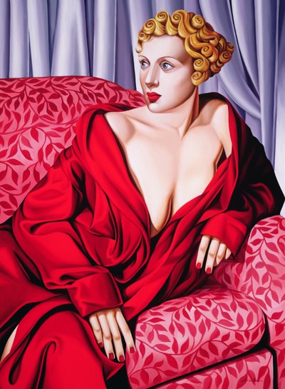 Kimono Rojo de Catherine Abel