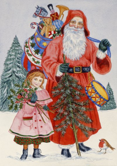 Santa y su ayudante de Catherine Bradbury