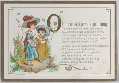 Valentine, 1877 de Catherine Greenaway
