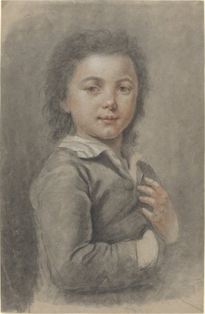 Retrato de un niño joven de Catherine Lusurier