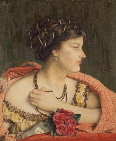 En la Ópera de Catherine Nee Madox Brown Hueffer