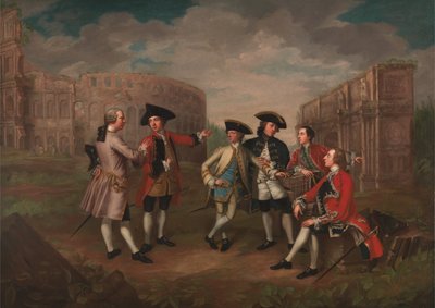 Caballeros británicos en Roma de Catherine Read