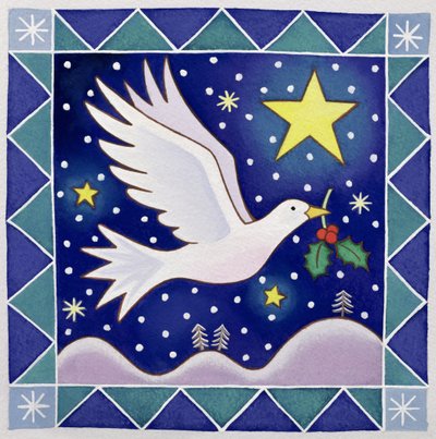 Paloma de Navidad de Cathy Baxter