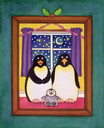 Navidad de la Familia Pingüino, 1997 de Cathy Baxter