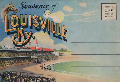 Recuerdo de Louisville Ky., 1942 de Caufield and Shook