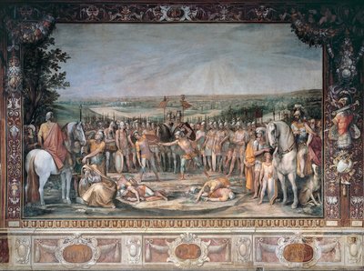 Combate de los Horacios y los Curiacios de Cavalier dArpino