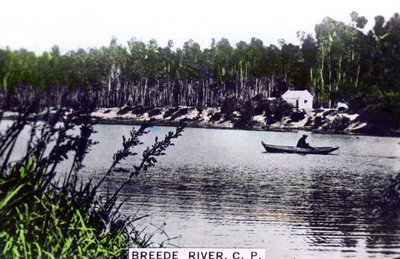 Río Breede Breë, Provincia Occidental, Sudáfrica, década de 1920 de Cavenders Ltd