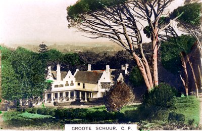 Casa Groote Schuur, Ciudad del Cabo, Sudáfrica, c1920s de Cavenders Ltd