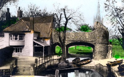 Pulls Ferry, Norwich, Norfolk, 1926 de Cavenders Ltd