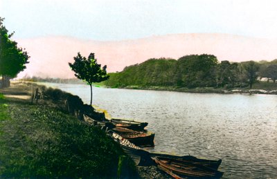 El Río Tyne en Hexham, Northumberland, 1926 de Cavenders Ltd