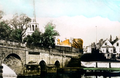 El puente en Wallingford, Oxfordshire, 1926 de Cavenders Ltd