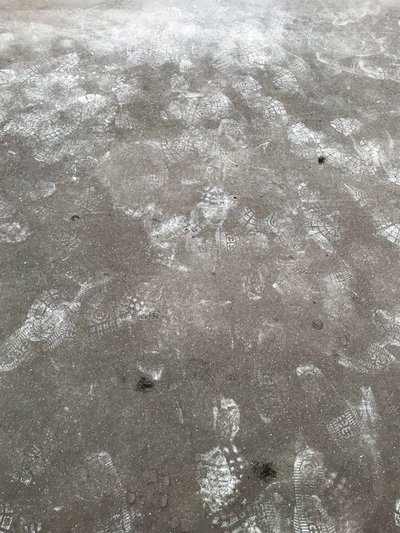 Composición - Calle, 2019 (foto) de Cécile Jamet