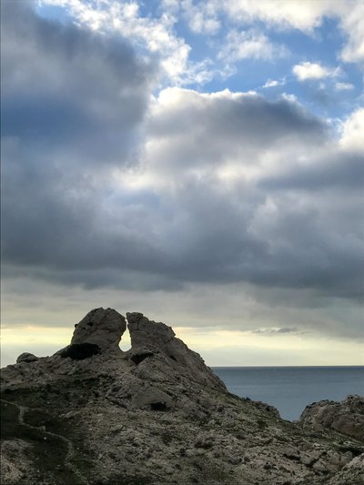 Paisaje - Cielo y mar, 2019 (foto) de Cécile Jamet