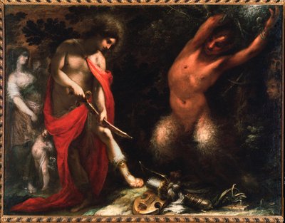 Apolo y Marsias de Cecco  Bravo