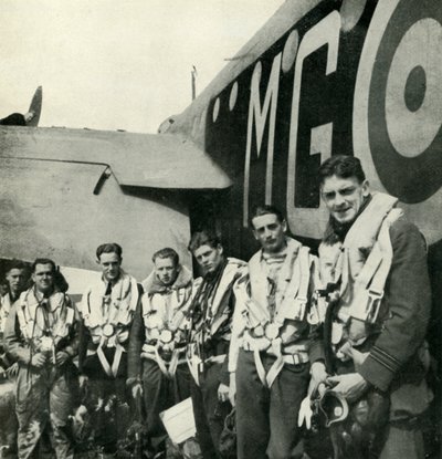 Tripulaciones de bombarderos, c1943 de Cecil Beaton