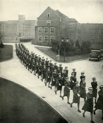 Cadetes en marcha de Cecil Beaton