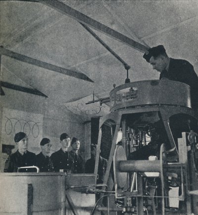 Instrucción para artilleros aéreos, 1941 de Cecil Beaton