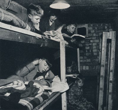 Dormitorio de escolares de Cecil Beaton
