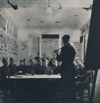 La base del entrenamiento: identificación de aeronaves, 1941 de Cecil Beaton