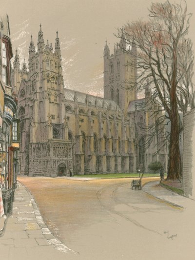 Catedral de Canterbury de Cecil Charles Windsor Aldin