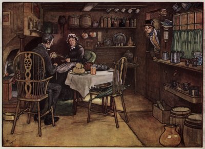 Ilustración para Los papeles póstumos del Club Pickwick de Cecil Aldin de Cecil Charles Windsor Aldin