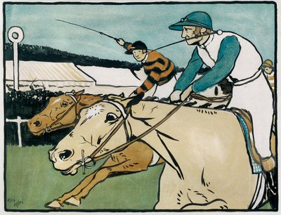 Deportes y Juegos Antiguos Ingleses: Carreras de Cecil Charles Windsor Aldin
