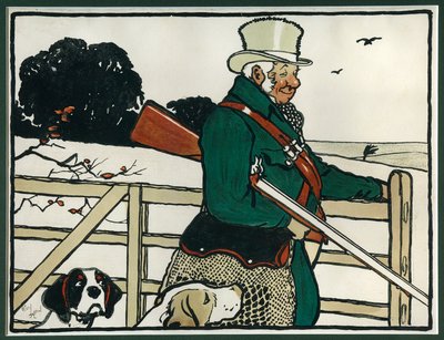 Deportes y juegos antiguos ingleses: Tiro de Cecil Charles Windsor Aldin