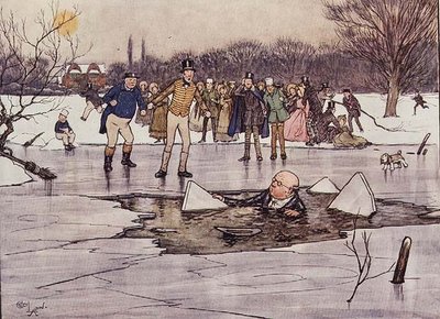 El hielo roto de Cecil Charles Windsor Aldin
