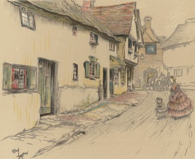 La Posada George, Dorchester de Cecil Charles Windsor Aldin