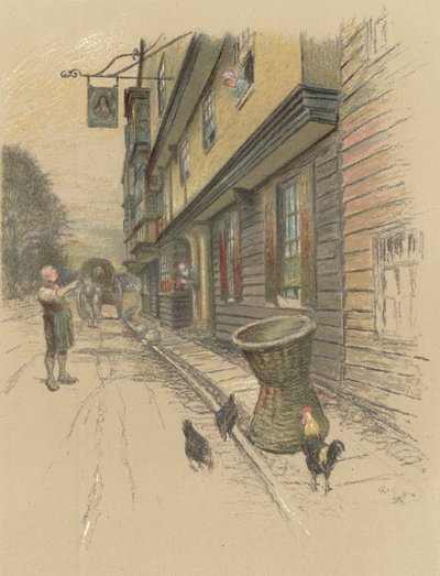 The Kings Head, Chigwell de Cecil Charles Windsor Aldin