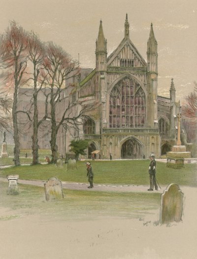Catedral de Winchester de Cecil Charles Windsor Aldin