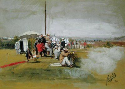 Campo de tiro, campamento de Bisley de Cecil Cutler