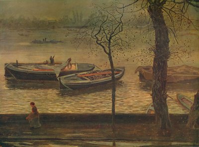 Battersea Reach, c1870, c1915 de Cecil Gordon Lawson