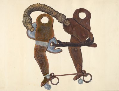 Bocado de Hackamore de Vaquero de Cecil Smith