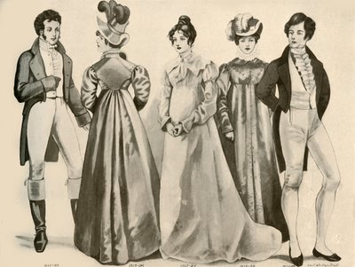 Ropa de 1812-1828, 1907, 1937 de Cecil W. Trout